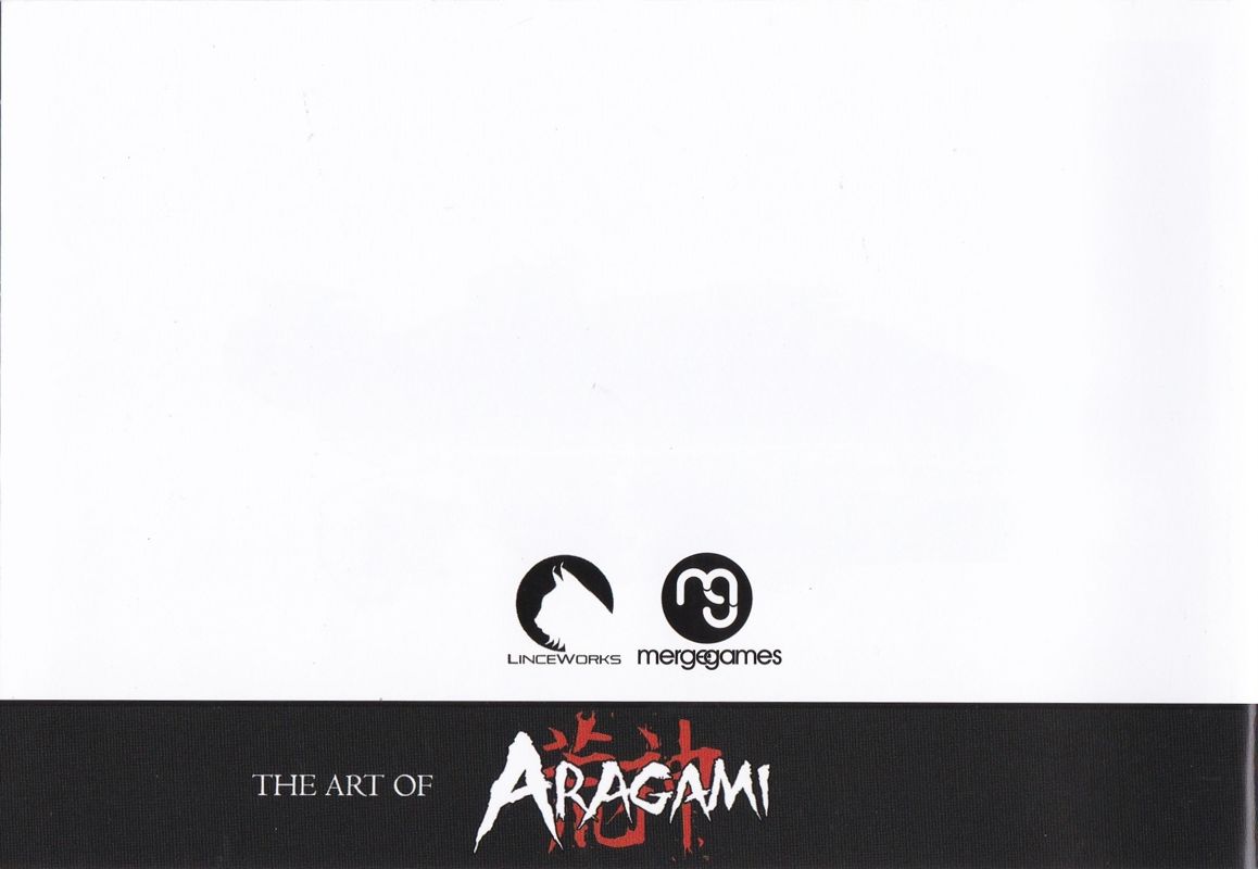 Extras for Aragami (Signature Edition) (PlayStation 4): Art Book - Back