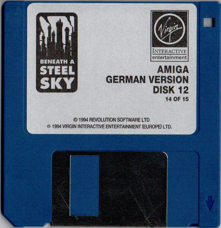 Media for Beneath a Steel Sky (Amiga): Disk 14