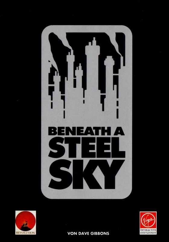 Extras for Beneath a Steel Sky (Amiga): Book - Front