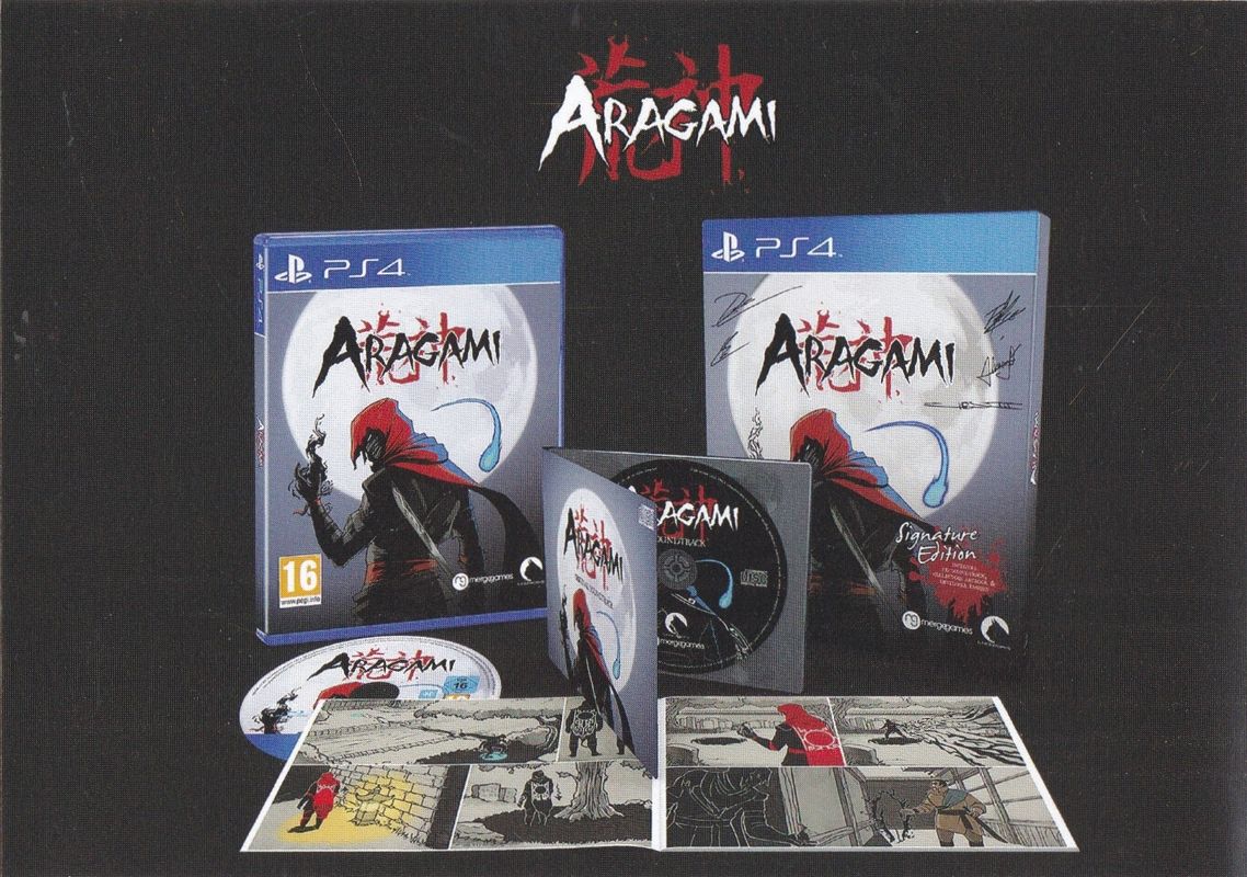 Extras for Aragami (Signature Edition) (PlayStation 4): Collectible Card - Back