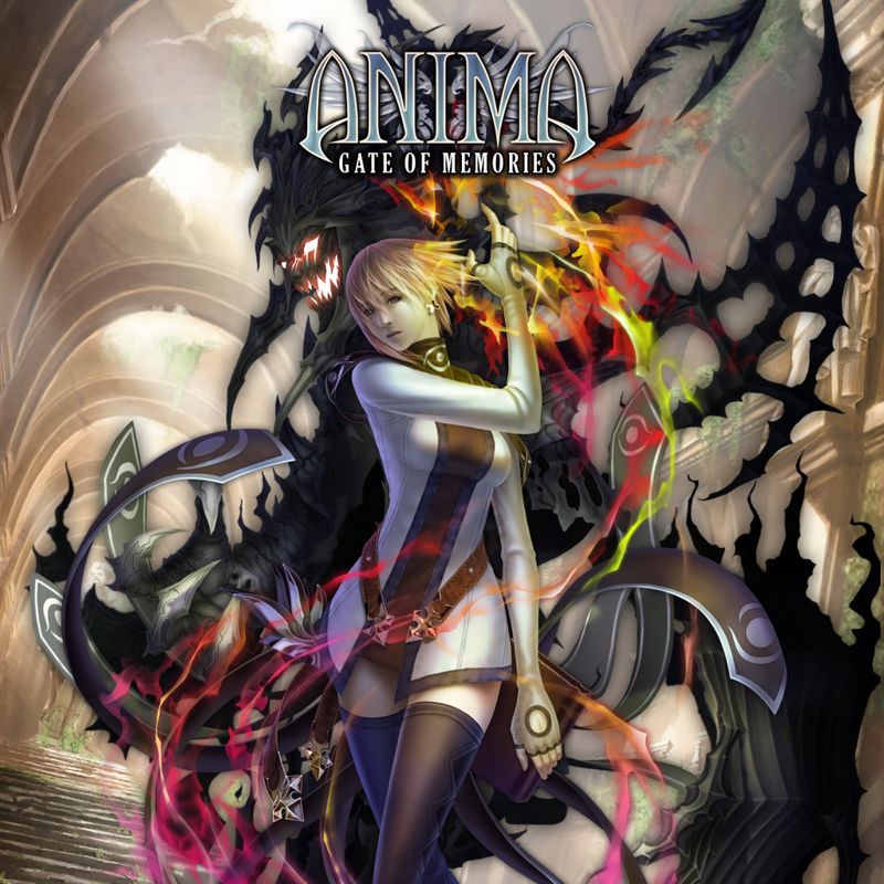 Front Cover for Anima: Gate of Memories (PlayStation 4) (download release)