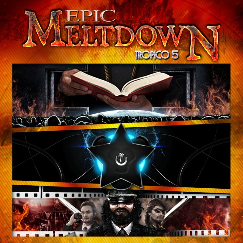 Front Cover for Tropico 5: Epic Meltdown (PlayStation 4) (download release)