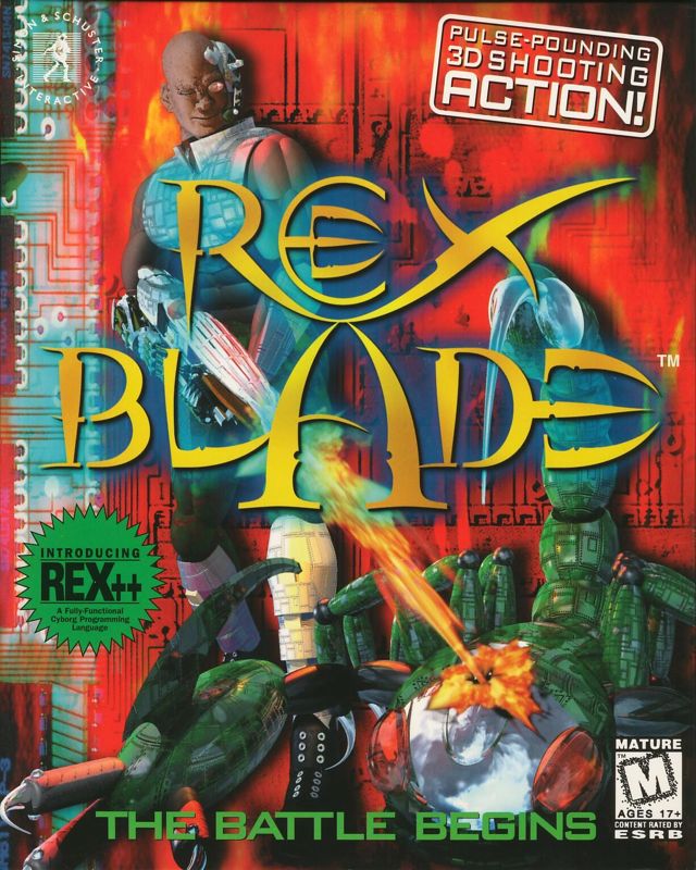 Front Cover for Rex Blade: The Battle Begins (DOS)