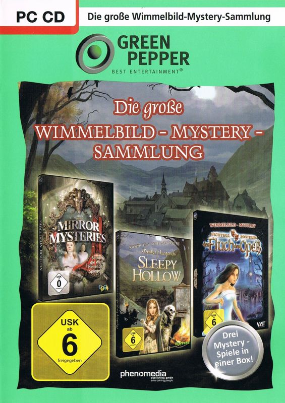 Front Cover for Die große Wimmelbild-Mystery-Sammlung (Windows) (Green Pepper release)