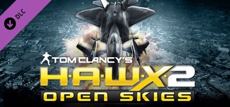 Front Cover for Tom Clancy's H.A.W.X 2: Open Skies (Windows) (Steam release)