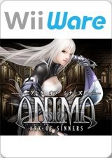 Front Cover for Anima: Ark of Sinners (Wii) (download release)