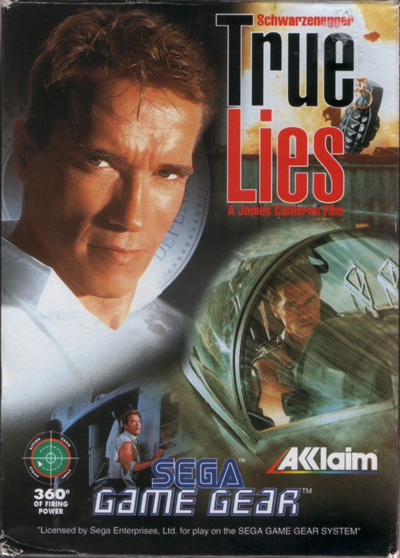 Front Cover for True Lies (Game Gear)