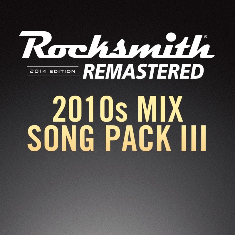 Front Cover for Rocksmith: All-new 2014 Edition - 2010s Mix Song Pack III (PlayStation 3 and PlayStation 4) (download release)