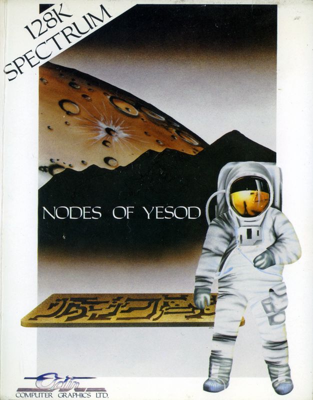 Front Cover for Nodes of Yesod (ZX Spectrum) (128K version)