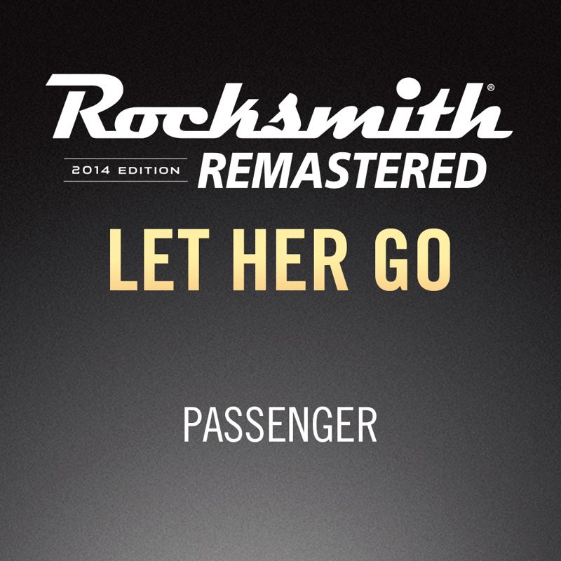 Front Cover for Rocksmith: All-new 2014 Edition - Passenger: Let Her Go (PlayStation 3 and PlayStation 4) (download release)