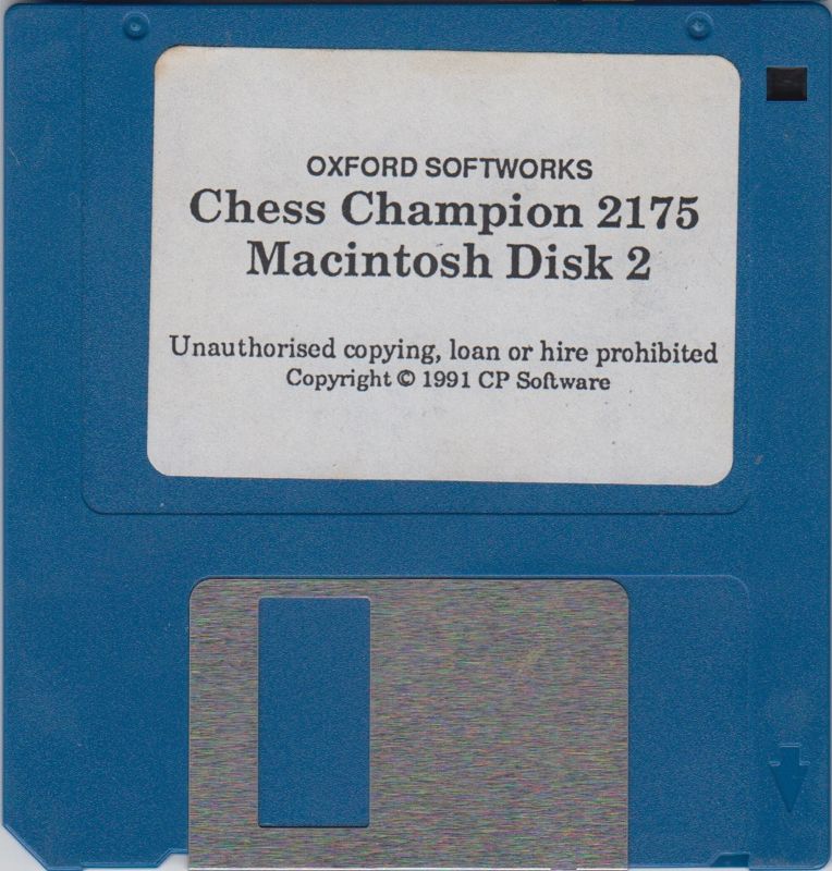 Media for Checkmate (Macintosh): Disk 2