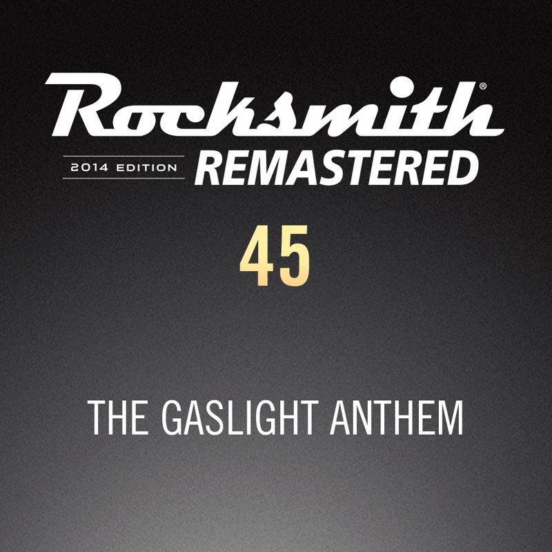 Front Cover for Rocksmith: All-new 2014 Edition - The Gaslight Anthem: 45 (PlayStation 3 and PlayStation 4) (download release)