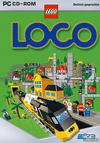 Front Cover for LEGO Loco (Windows) (Gamesload release)