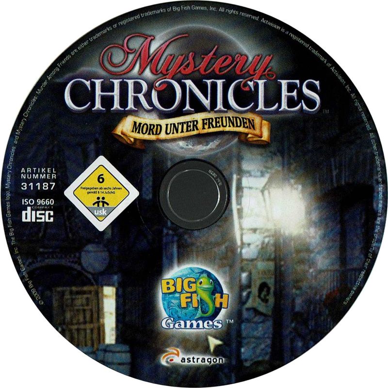 Media for Mystery Chronicles: Murder Among Friends (Windows)