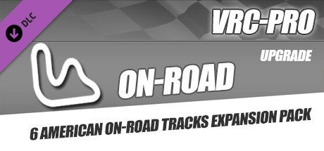 Front Cover for VRC-Pro: On-Road Upgrade - 6 American On-Road Tracks Expansion Pack (Windows) (Steam release)