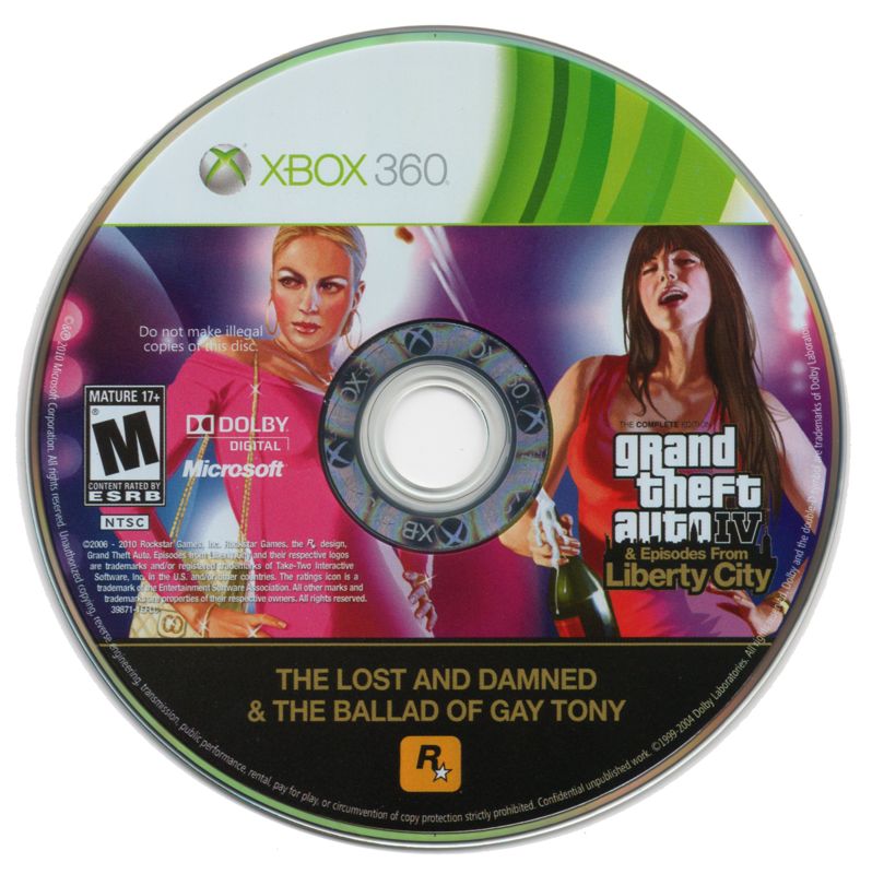 Media for Grand Theft Auto IV & Episodes from Liberty City (Xbox 360): Bonus Content