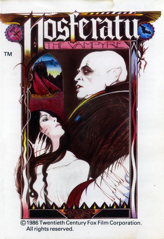 Front Cover for Nosferatu the Vampyre (ZX Spectrum)