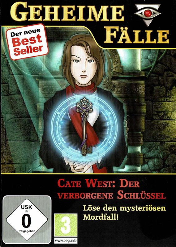 Front Cover for Cate West: The Velvet Keys (Windows) (Geheime Fälle release)