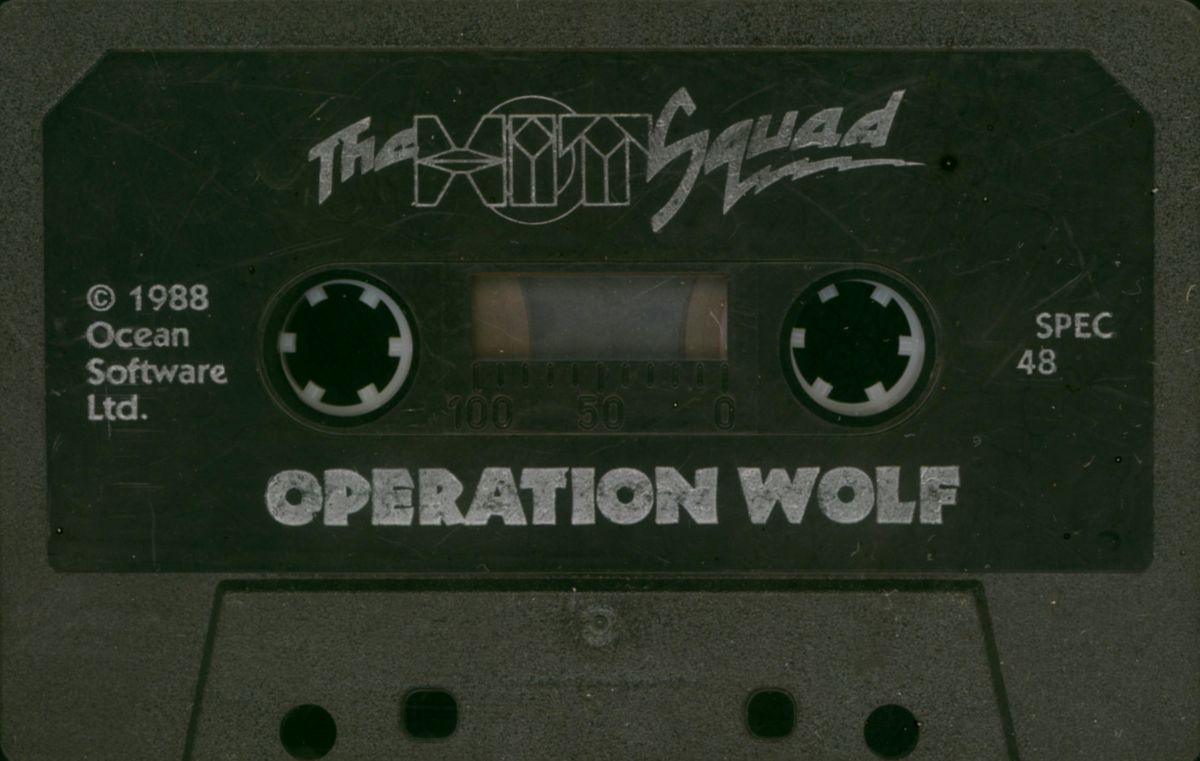 Media for Operation Wolf (ZX Spectrum) (The Hit Squad release)