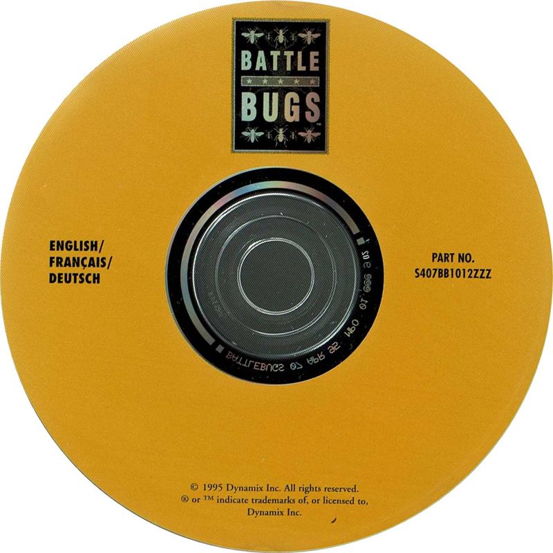 Media for Battle Bugs (DOS) (Budget release)