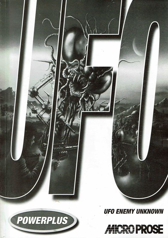 Manual for X-COM: UFO Defense (DOS) (PowerPlus re-release): Front