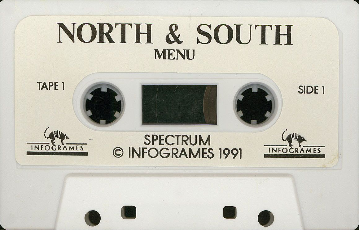 Media for North & South (ZX Spectrum): "Menu"