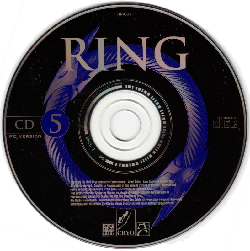 Media for Ring: The Legend of the Nibelungen (Windows) (6 CD release): Disc 5