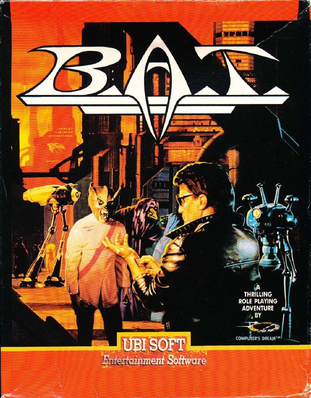 Front Cover for B.A.T. (DOS) (3.5" Disk release)