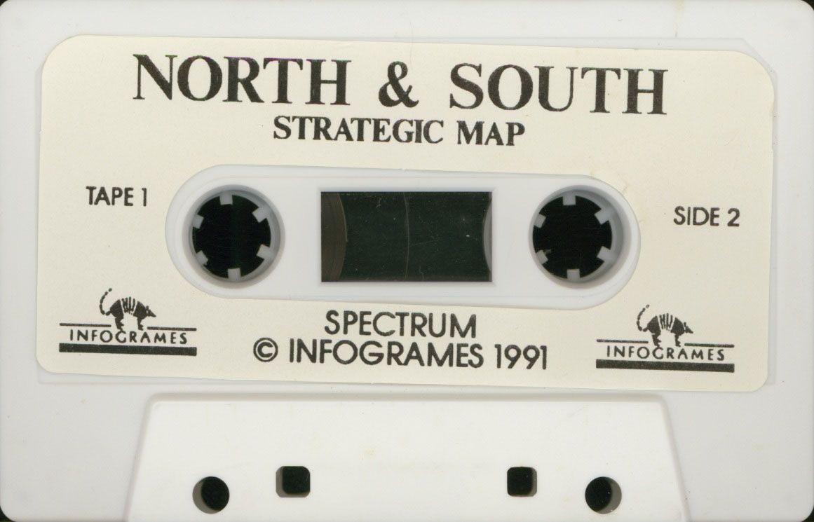 Media for North & South (ZX Spectrum): "Strategic Map"