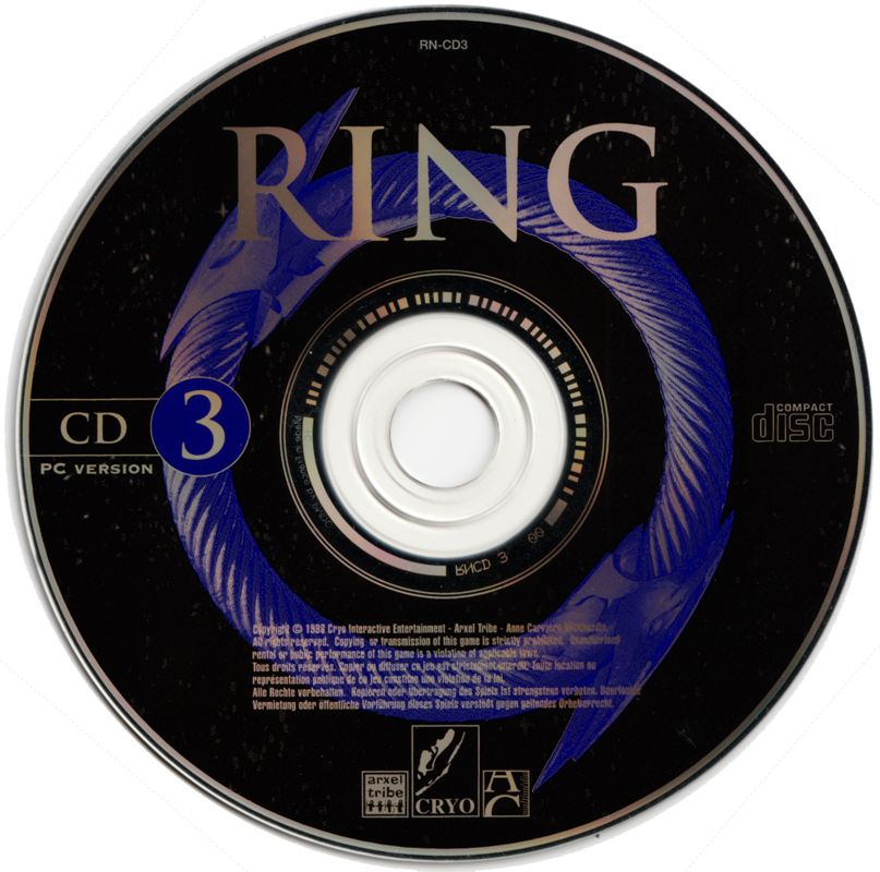 Media for Ring: The Legend of the Nibelungen (Windows) (6 CD release): Disc 3