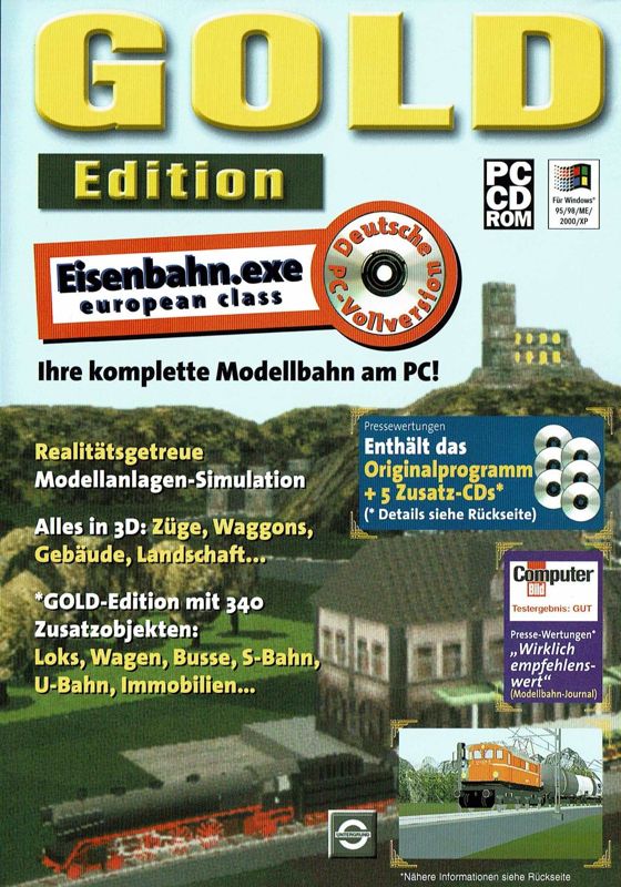 Front Cover for Eisenbahn.exe: European Class - Gold Edition (Windows)