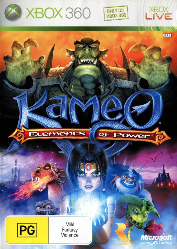 Front Cover for Kameo: Elements of Power (Xbox 360)