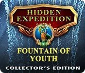 Front Cover for Hidden Expedition: The Fountain of Youth (Collector's Edition) (Windows) (Big Fish Games release)