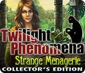 Front Cover for Twilight Phenomena: Strange Menagerie (Collector's Edition) (Windows) (Big Fish Games release)