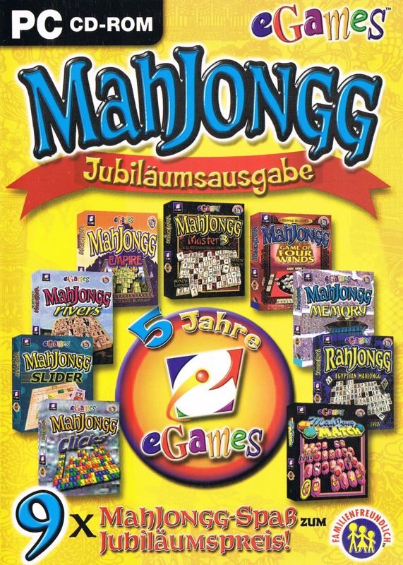 Front Cover for MahJongg Variety Pack (Windows)