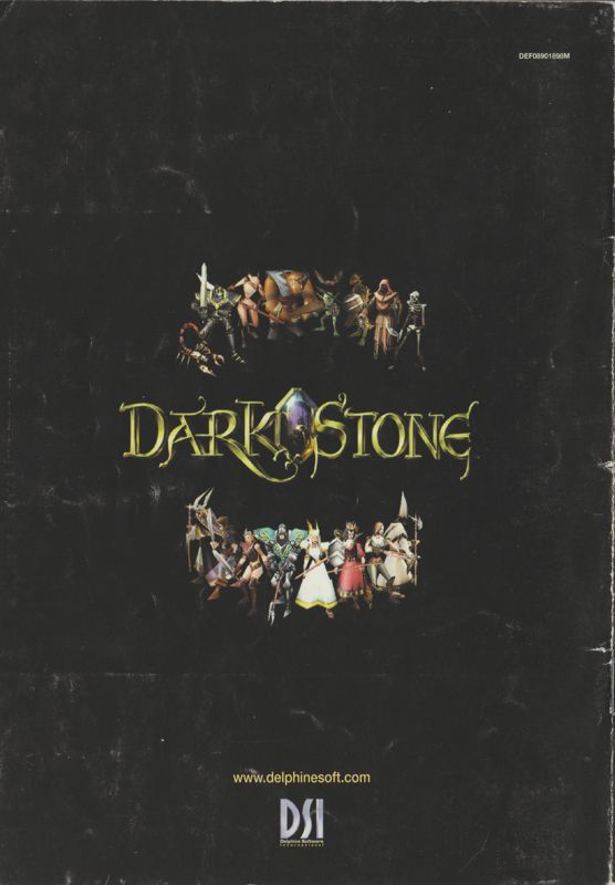 Manual for Darkstone (Windows): Back