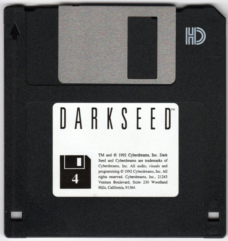 Dark Seed cover or packaging material - MobyGames