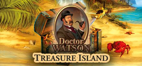 Front Cover for Doctor Watson: Treasure Island (Windows) (Steam release)