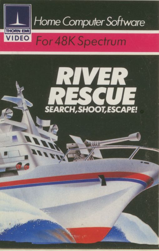 Front Cover for River Rescue: Racing Against Time (ZX Spectrum)