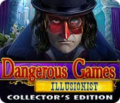 Front Cover for Dangerous Games: Illusionist (Collector's Edition) (Windows) (Big Fish Games release)