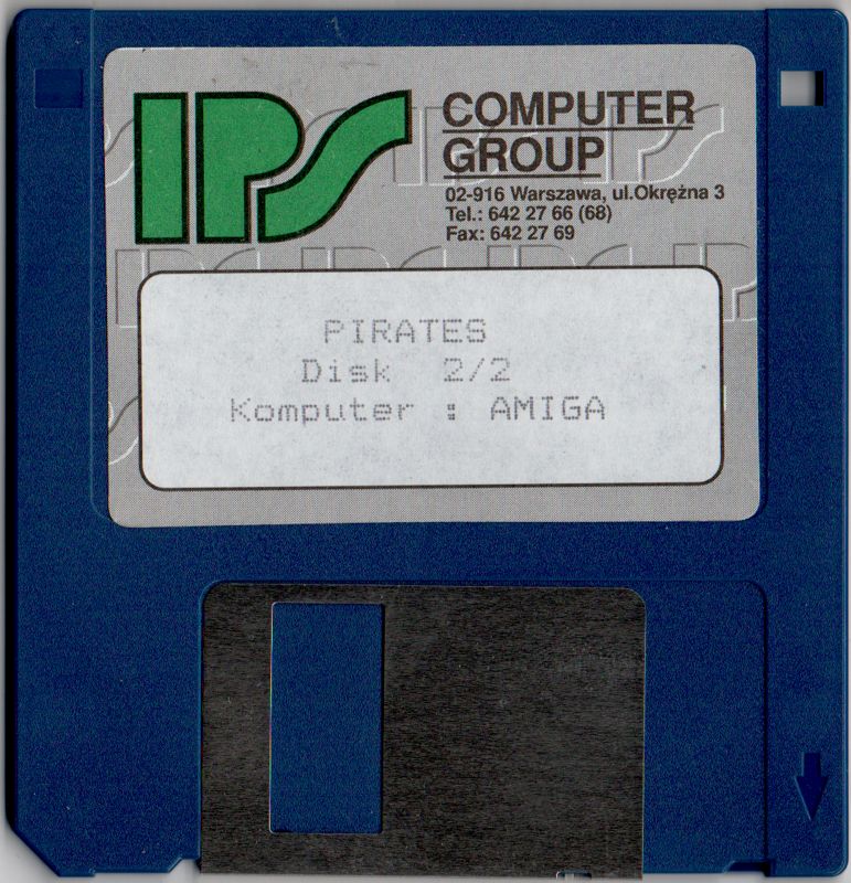 Media for Sid Meier's Pirates! (Amiga) (Kolekcja Klasyki Komputerowej release): Disk 2
