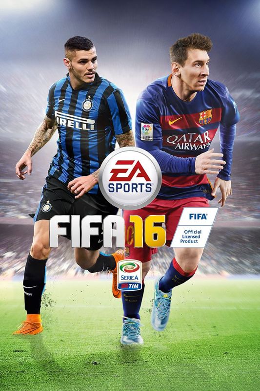 Front Cover for FIFA 16 (Xbox One) (download release): 2nd release