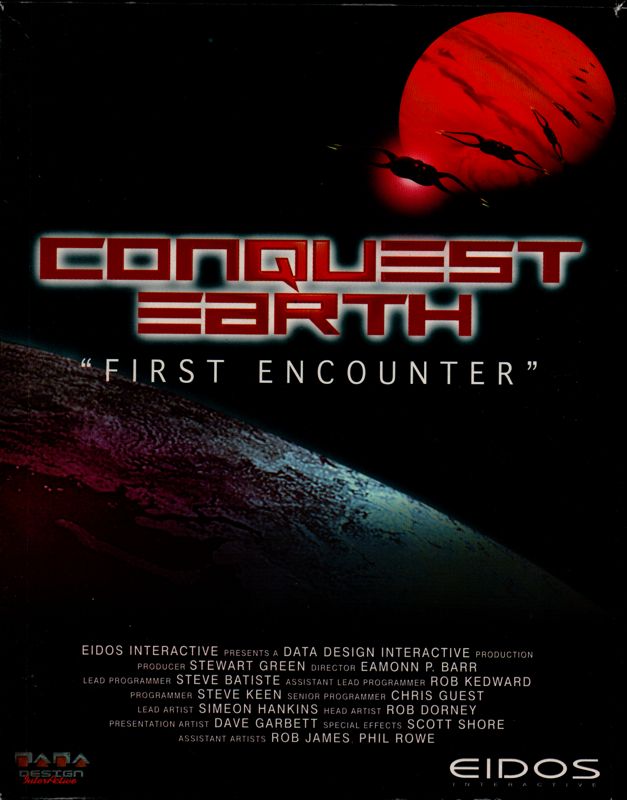 Front Cover for Conquest Earth: "First Encounter" (Windows)
