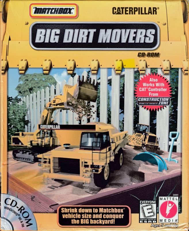 Front Cover for MatchBox Caterpillar Big Dirt Movers (Windows)