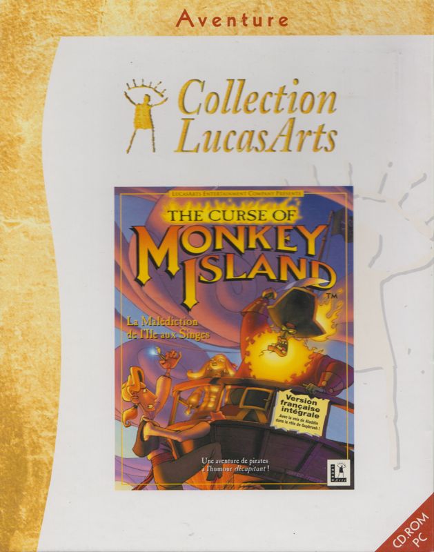 Front Cover for The Curse of Monkey Island (Windows) (Collection LucasArts release)