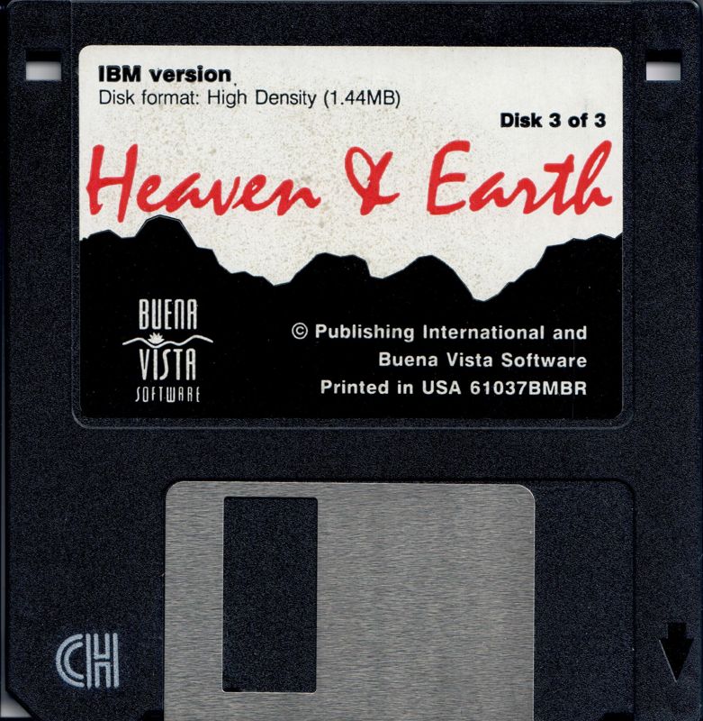 Media for Heaven & Earth (DOS): Disk 3