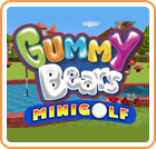 Front Cover for Gummy Bears Mini Golf (Nintendo 3DS) (download release)