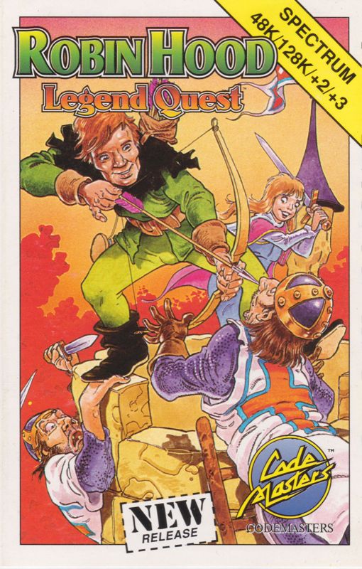 Front Cover for Robin Hood: Legend Quest (ZX Spectrum)