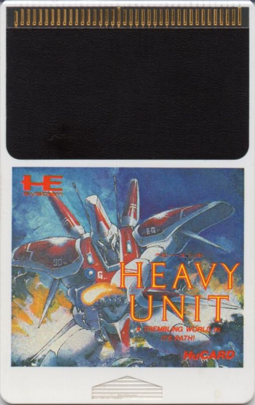 Media for Heavy Unit (TurboGrafx-16)