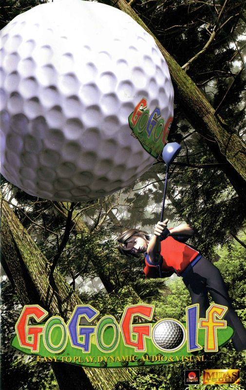 Manual for Go Go Golf (PlayStation 2): Front